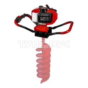 Мотобур DDE GD-52-200 (двухтактный 52 куб.см., 1,8 кВт,  редукция 34:1, масса 9,8 кг, макс. диаметр, шт