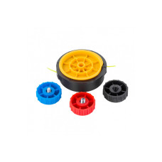 Триммерная катушка полуавтомат шестигранник HEX х 15,6 болт М6 правый М DENZEL 96365 Триммерная катушка полуавтомат шестигранник HEX х 15,6 болт М6 правый М DENZEL 96365