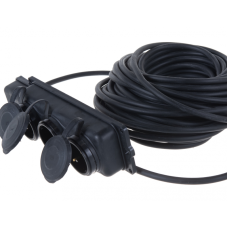 Электрический силовой удлинитель DENZEL 20м. 96026 Электрический силовой удлинитель DENZEL 20м. 96026