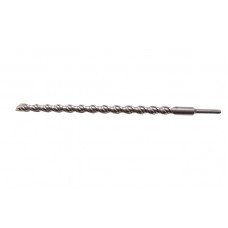 Бур по бетону, двойная спираль, Cobalt W-tip (22x460 мм; SDS PLUS) Denzel 705054 Бур по бетону, двойная спираль, Cobalt W-tip (22x460 мм; SDS PLUS) Denzel 705054