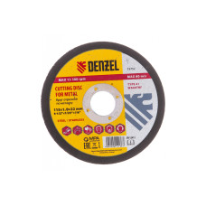 Круг отрезной по металлу (115х1х22.2 мм) Denzel 73752