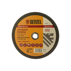 Круг отрезной по металлу (230х2х22.2 мм) DENZEL 73792