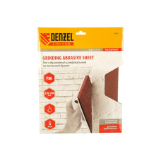 Лист шлифовальный на бумажной основе (5 шт; 230х280 мм; P 80) DENZEL 75603 Лист шлифовальный на бумажной основе (5 шт; 230х280 мм; P 80) DENZEL 75603
