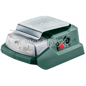 Адаптер питания+фонарь PowerMaxx PA 12 LED-USB Metabo 600298000