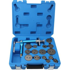 Инструмент сведения тормозных цилиндров пневматический (16 предметов) AE&T TA-B1075 Инструмент сведения тормозных цилиндров пневматический (16 предметов) AE&T TA-B1075