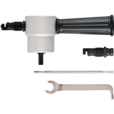 Насадка на дрель для резки листового металла до 1,8 мм металлический кейс Сибртех 78303 Насадка на дрель для резки листового металла до 1,8 мм металлический кейс Сибртех 78303