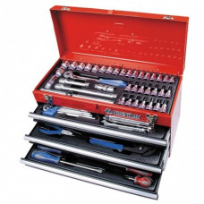 Набор инструментов универсальный, выдвижной ящик, 219 предметов KING TONY 911-000CR Набор инструментов универсальный, выдвижной ящик, 219 предметов KING TONY 911-000CR