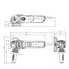 Угловая шлифмашина Metabo WEBA 17-125 Quick 600514000