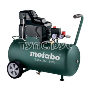 Безмасляный компрессор Metabo Basic 280-50 W OF 1.7кВт, 50л 601529000