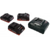 Набор Basic-Set (4 аккумулятора LiHD, 18 В, 8,0 Ач+2 зарядных устройства ASC Ultra+Metaloc) Metabo 685135000