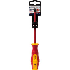 Отвертка диэлектрическая Ultra Grip SL 5,5 х 125 мм CR-V КОБАЛЬТ 646-454 Отвертка диэлектрическая Ultra Grip SL 5,5 х 125 мм CR-V КОБАЛЬТ 646-454