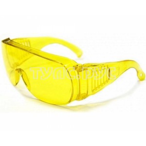 Защитные очки с дужками желтые FIT РОС 12220