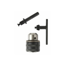 Патрон ключевой (13 мм; 1/2-20 UNF + адаптер) ПРАКТИКА 030-993 Патрон ключевой (13 мм; 1/2-20 UNF + адаптер) ПРАКТИКА 030-993