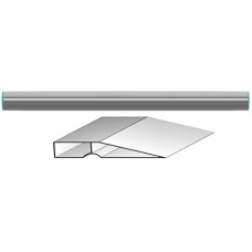 Правило Трапеция Профи с ребром жесткости 1 м КУРС 09035