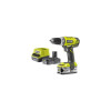 Дрель-шуруповерт Ryobi ONE+ RCD18-220S 5133003736
