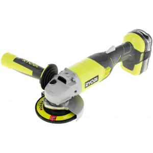 Аккумуляторная угловая шлифмашина Ryobi ONE+ R18AG-0 5133001903