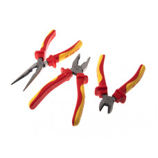 Набор пассатижей и бокорезов, диэлектрических, 3 предмета KING TONY 40603GP Набор пассатижей и бокорезов, диэлектрических, 3 предмета KING TONY 40603GP