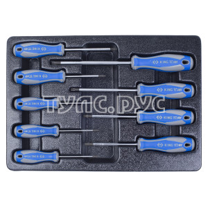 Набор отверток TORX, ложемент, 9 предметов KING TONY 9-31909PR