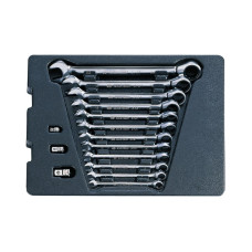 Набор трещоточных комбинированных ключей, ложемент, 15 предметов KING TONY 9-10115MRV Набор трещоточных комбинированных ключей, ложемент, 15 предметов KING TONY 9-10115MRV