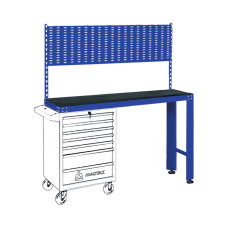 Верстак инструментальный под тележку, задняя панель, красный МАСТАК 542-11500R Верстак инструментальный под тележку, задняя панель, красный МАСТАК 542-11500R