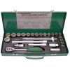 Набор торцевых головок 25 предметов 1/2" DR (10-32 мм) Jonnesway S04H4125S