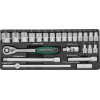 Набор торцевых головок (1/2"DR; 8-34 мм; 24 предмета) Jonnesway S04H4724S