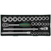 Набор торцевых головок 1/2"DR 8-34 мм Jonnesway S04H4728S