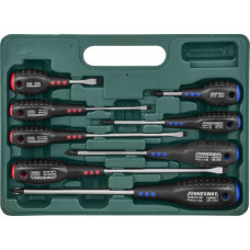 Набор шлицевых и крестовых отверток Jonnesway FULL STAR D04PP08S