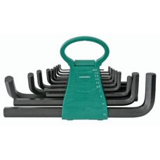 Комплект коротких угловых шестигранников Jonnesway H01MH118S