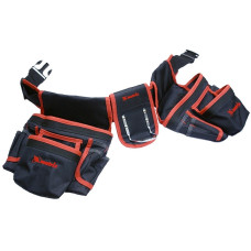 Сумка-пояс двойная (20 карманов; держатель для молотка) MATRIX 90240