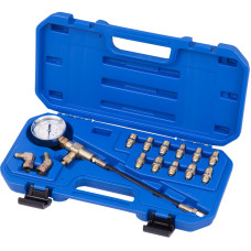 Манометр для измерения давления в тормозных системах, 14 предметов МАСТАК 120-50024C Манометр для измерения давления в тормозных системах, 14 предметов МАСТАК 120-50024C