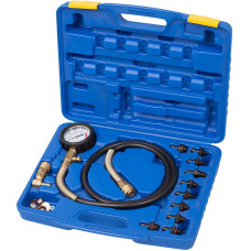 Манометр для измерения давления масла, 0-10 бар, комплект адаптеров МАСТАК 120-20010C Манометр для измерения давления масла, 0-10 бар, комплект адаптеров МАСТАК 120-20010C