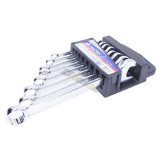 Набор комбинированных ключей, 8-22 мм, 8 предметов МАСТАК 0211-08H Набор комбинированных ключей, 8-22 мм, 8 предметов МАСТАК 0211-08H