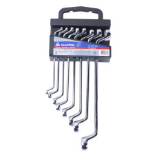 Набор накидных ключей, 6-22 мм, 8 предметов МАСТАК 0231-08H Набор накидных ключей, 6-22 мм, 8 предметов МАСТАК 0231-08H