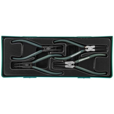 Универсальный набор щипцов для стопорных колец на разжим и сжим 7" Jonnesway AG010002SP Универсальный набор щипцов для стопорных колец на разжим и сжим 7" Jonnesway AG010002SP