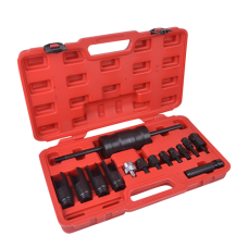 Съемник инжекторов с обратным молотком (14 предметов) AE&T TA-D1081 Съемник инжекторов с обратным молотком (14 предметов) AE&T TA-D1081