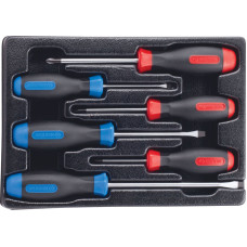 Набор отверток, ложемент, 6 предметов KING TONY 9-31106MR