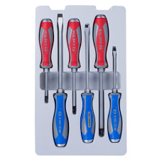 Набор отверток, силовые, 6 предметов KING TONY 30206MR