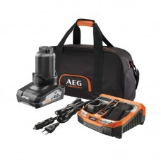 AEG Набор: Аккумулятор L1240 + зарядное устройство BLK1218 + сумка SETL1240BLK 