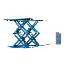 Ножничный подъемник "на пол" 3т AE&T F6106E 380В (2 места) Ножничный подъемник "на пол" 3т AE&T F6106E 380В (2 места)