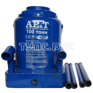 Бутылочный домкрат AE&T 100т T202100