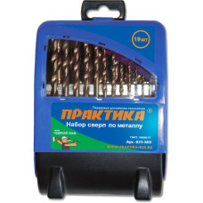 Набор сверл по металлу, 19 шт Набор сверл по металлу, 19 шт