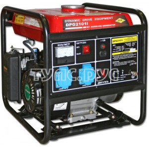Генератор бензиновый инверторного типа DDE DPG2101i однофазн.ном/макс.  2,4/2,6 кВт 