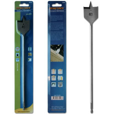 Сверло по дереву перовое 40 х 300 мм (1шт.) блистер Сверло по дереву перовое 40 х 300 мм (1шт.) блистер