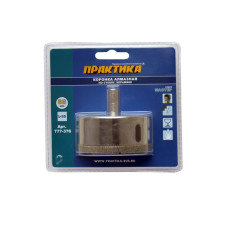 Коронка алмазная по стеклу и керамике 68 мм (1шт) блистер Коронка алмазная по стеклу и керамике 68 мм (1шт) блистер