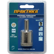 Коронка алмазная по стеклу и керамике 25 мм (1шт) блистер Коронка алмазная по стеклу и керамике 25 мм (1шт) блистер