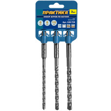 Набор буров SDS-plus 6,8,10 х 160 мм, 3 шт Набор буров SDS-plus 6,8,10 х 160 мм, 3 шт