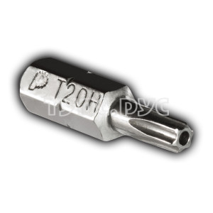 Бита отверточная Torx Tamper-20 х 25мм (2шт), блистер