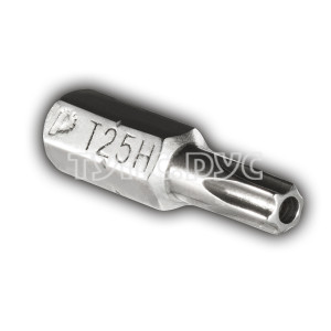 Бита отверточная Torx Tamper-25 х 25мм (2шт), блистер