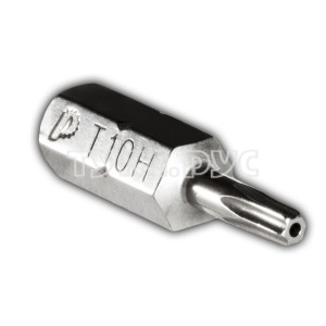 Бита отверточная Torx Tamper-10 х 25мм (2шт), блистер